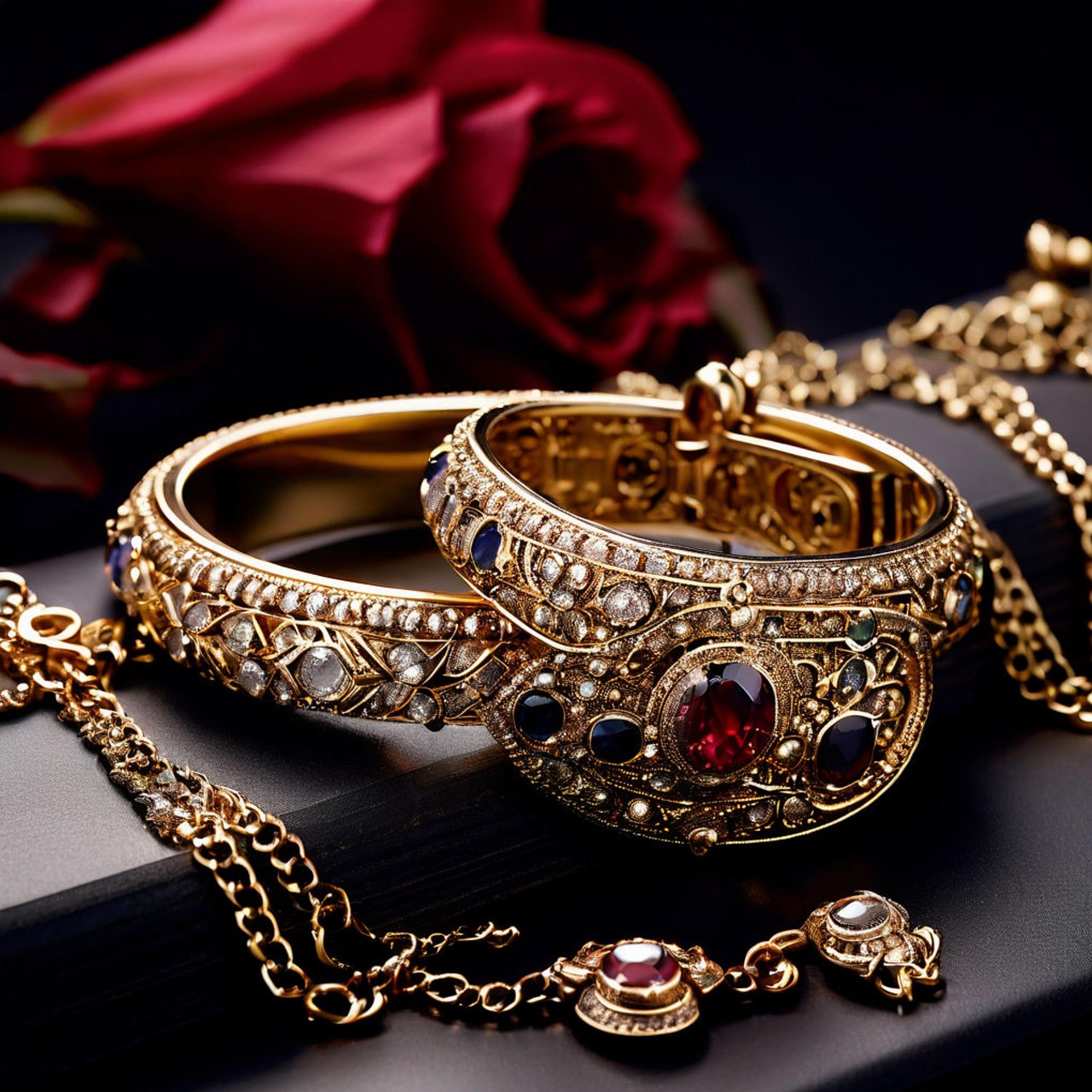 jewlery, gold, female, royal, fashion, rolex, woman, hazel, gorgeous, sitting, outdoors, antique, bracelet, bangle, bangles, india, beads, luxury, jewel, bridal, glamour, elegant, wedding, culture